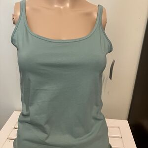 New York & Company Teal Camisole
